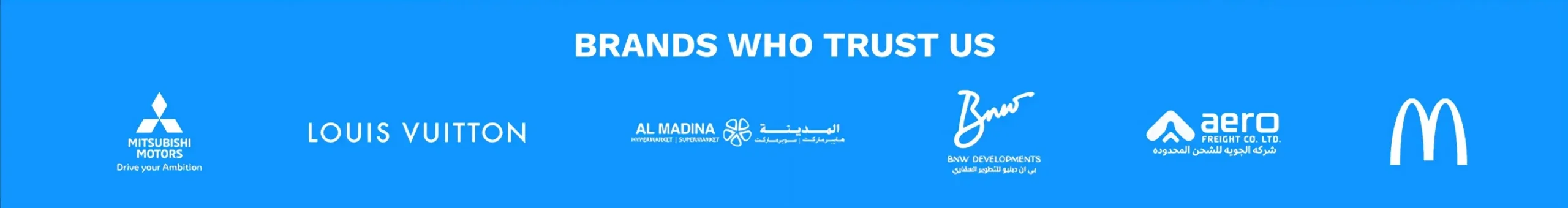 brands who trust on infinity services